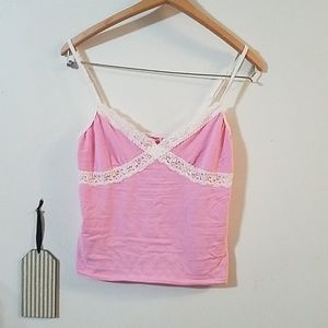 Victoria's Secret PINK lacy top Y2k